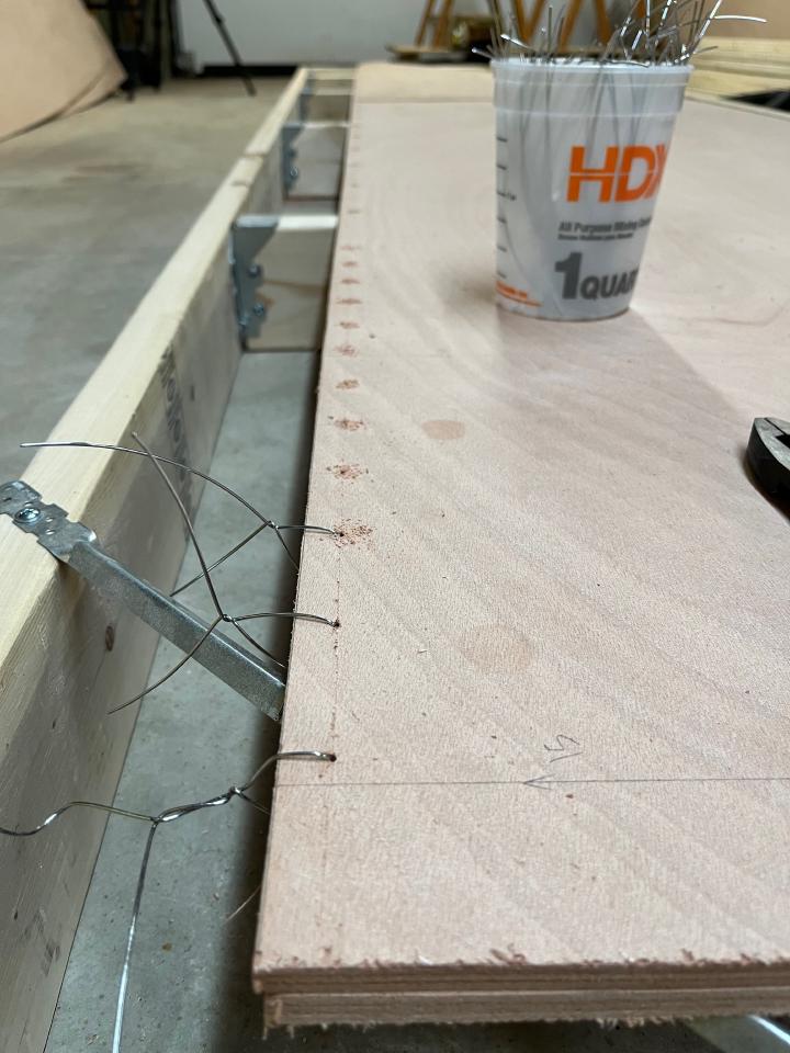 Stitching detail