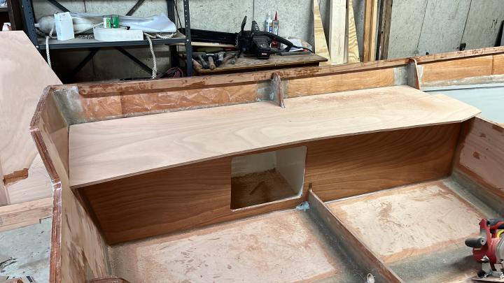 Fitting a seat top
