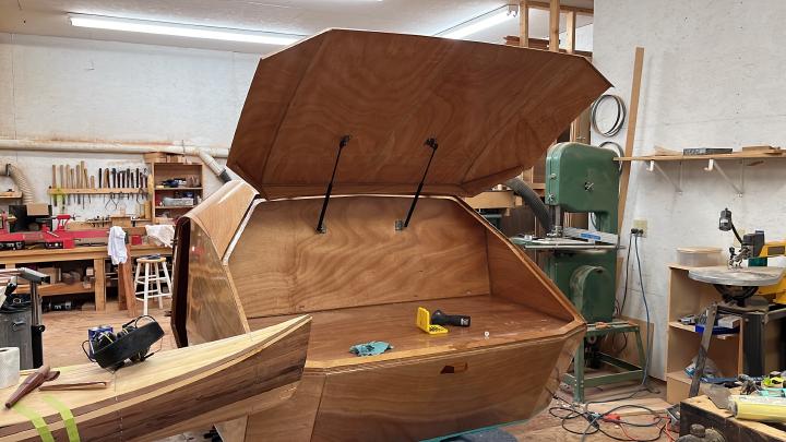 Hatch installed