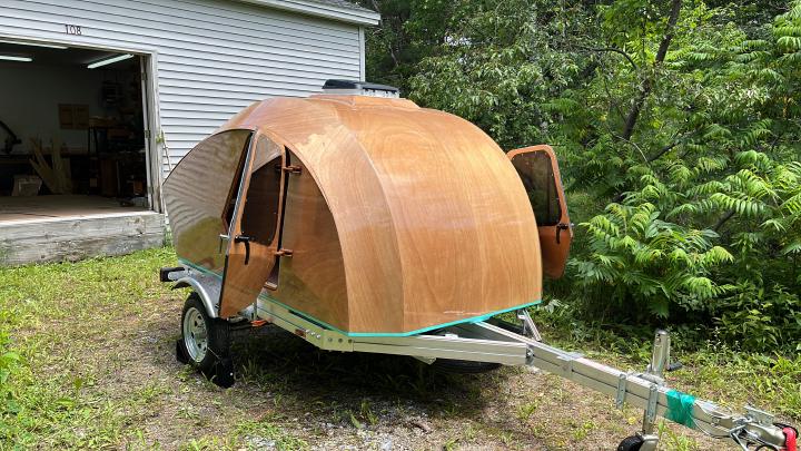 Installed on the trailer frame