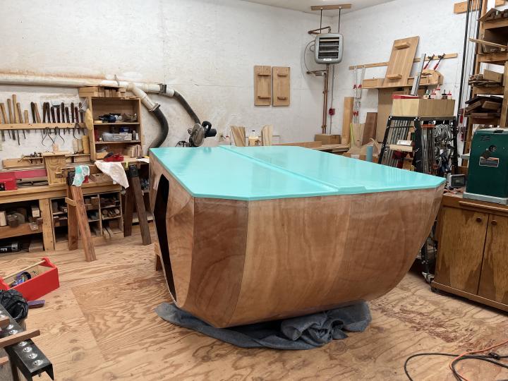Painting the bottom